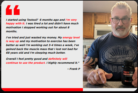 Testosil Customer Review 1