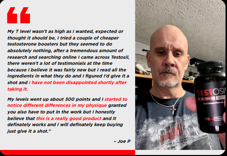Testosil Customer Review 3
